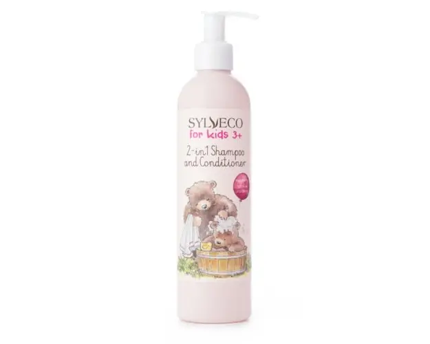Sampon si balsam 2in1 pentru copii 3+ Sylveco 300 ml