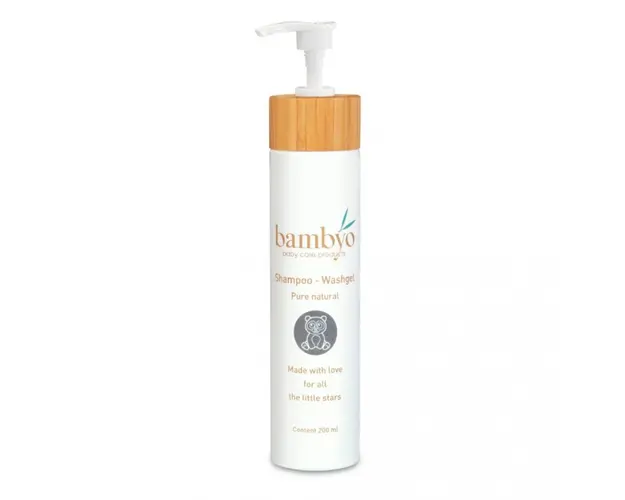 Sampon si gel de dus organic Bambyo 200 ml