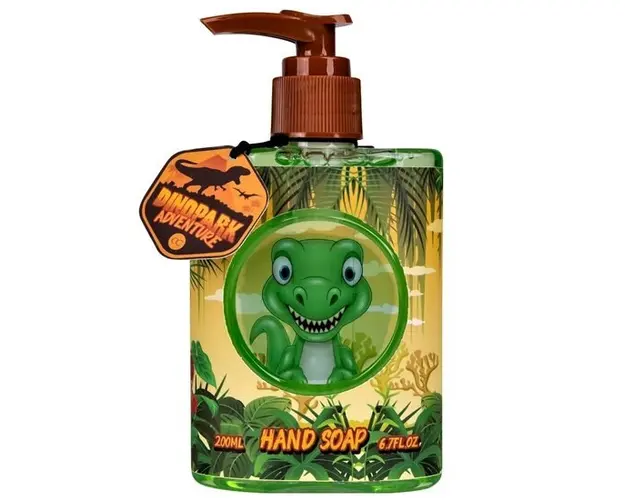Sapun de maini lichid pentru copii DinoPark Adventure Accentra 200 ml verde