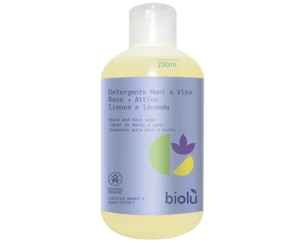 Sapun lichid cu lamaie si lavanda bio 250ml Biolu