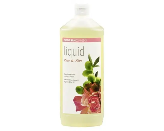 Sapun lichidgel de dus ecologic Trandafiri Masline 1L