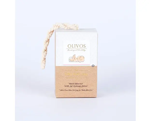 Sapun natural pentru bebelusi cu ulei de masline 100 Olivos 100 g