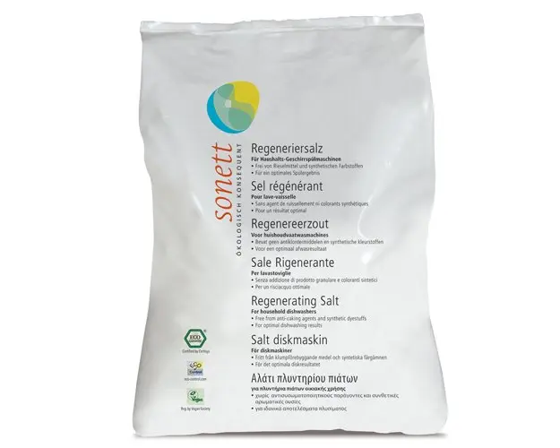Sare regeneranta ecologica pentru masina de spalat vase 2kg Sonett