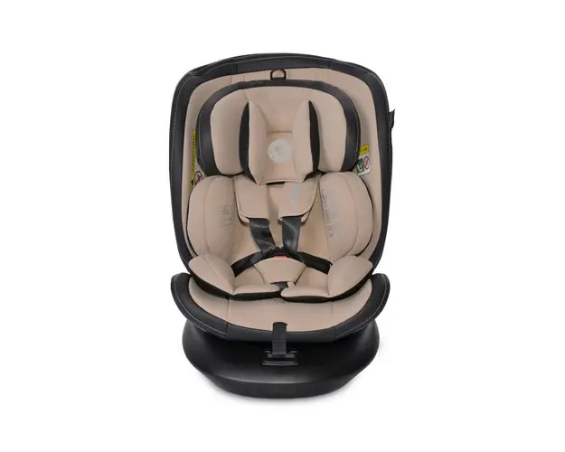 Scaun auto Aviator Isofix i-Size 40-150 cm certificat R129 Beige