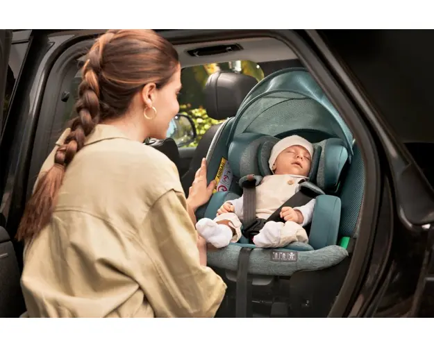 Scaun auto Chicco Bi-Seat i-Size Air cu baza Isofix Graphite 40-150 cm