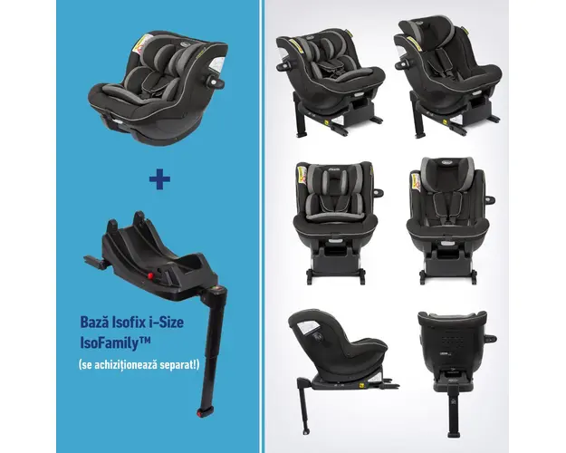 Scaun auto Graco Ascent i-Size Black