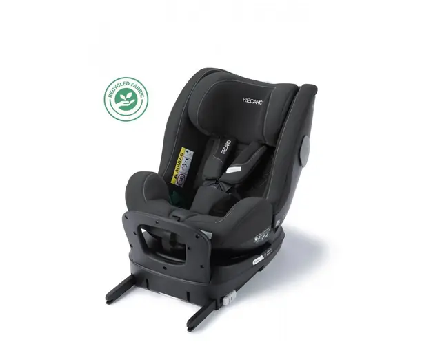 Scaun Auto i-Size 3 luni - 7 ani Salia Kid Exclusive Fibre Black