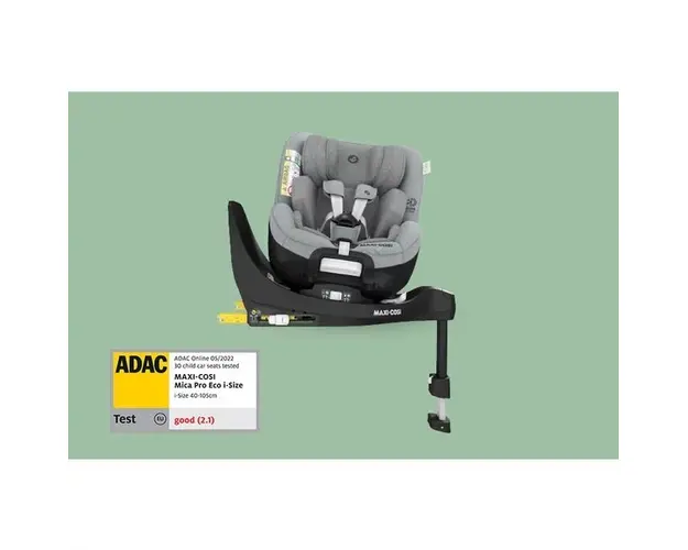 Scaun auto Maxi-Cosi cu baza isofix Mica Pro Eco I-Size Authentic grey