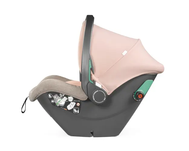 Scaun Auto Peg Perego i-size Primoviaggio SLK 40 - 87 cm 0-13 kg Mon Amour bej roz