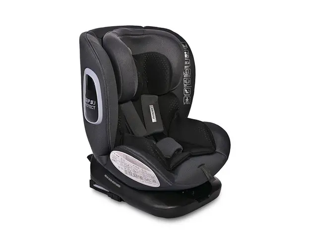 Scaun auto pentru copii cu isofix Phoenix i-Size rotativ 40-150 cm Black Jasper