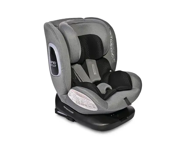 Scaun auto pentru copii cu isofix Phoenix i-Size rotativ 40-150 cm Grey Jasper