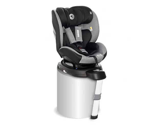 Scaun auto Proxima I-Size isofix rotativ 40-105 cm Grey Black