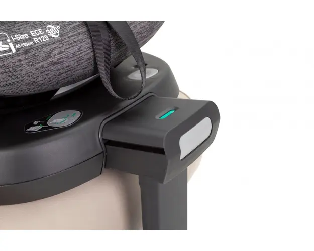 Scaun auto rotativ Carrello Meteorit i-Size 40-150 cm isofix Space black