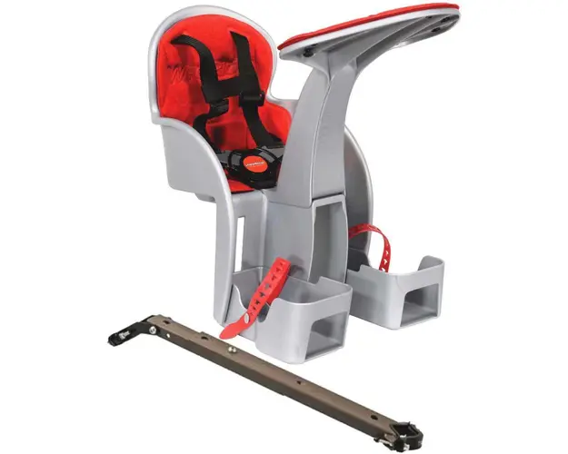 Scaun bicicleta copii SafeFront Clasic pozitie montare centru 15 kg si casca protectie XS 44-48 Fairy Tail WeeRide grirosu