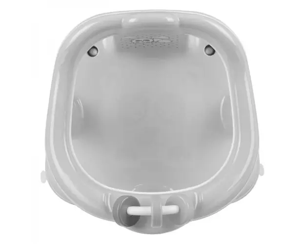 Scaun de baie bebelusi Panda White Black