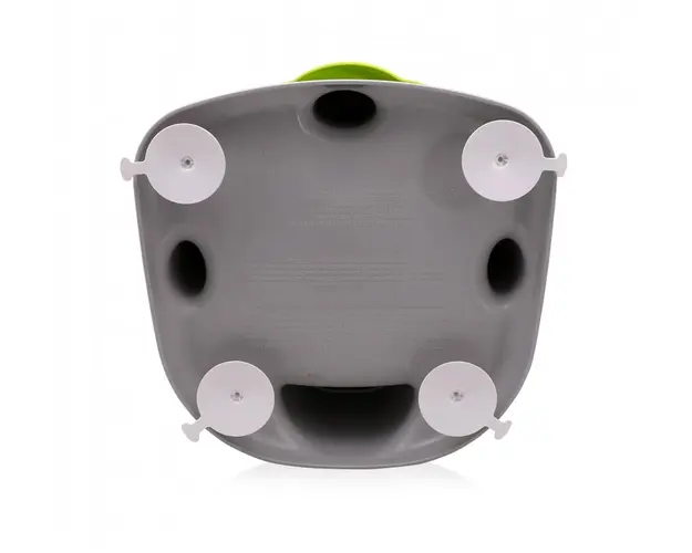 Scaun de baie pentru bebe antiderapant Panda Black