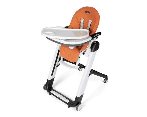 Scaun de masa 2 in 1 Peg Perego Siesta Follow Me Wonder Orange