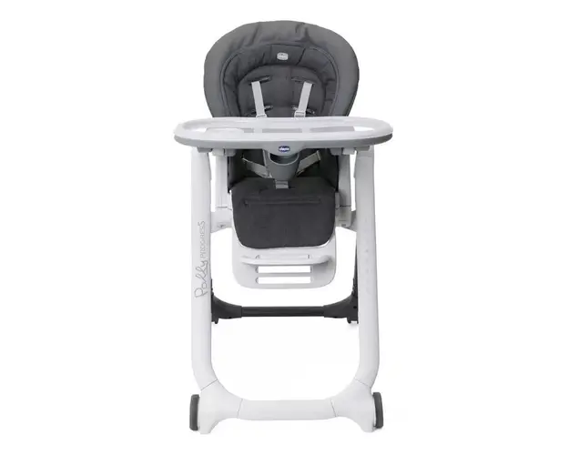 Scaun de masa Chicco Polly Magic Relax Grey Melange 0luni+