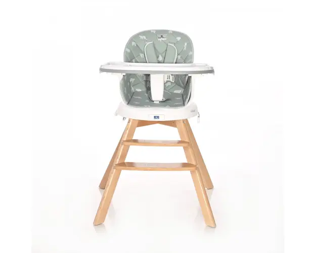 Scaun de masa cu sezut rotativ Napoli 3 in 1 Blue Surf Bears