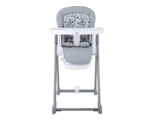Scaun de masa Party reglabil cadru din aluminiu Cool Grey Leather