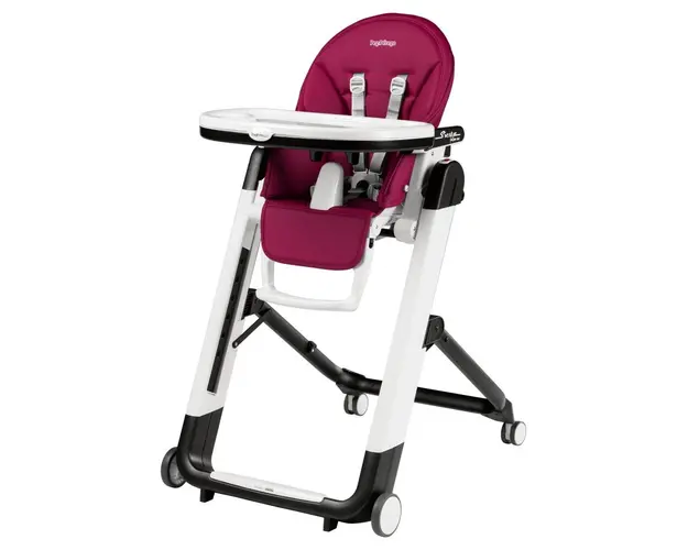 Scaun de masa Peg Perego Siesta 2 in 1 Follow Me Berry