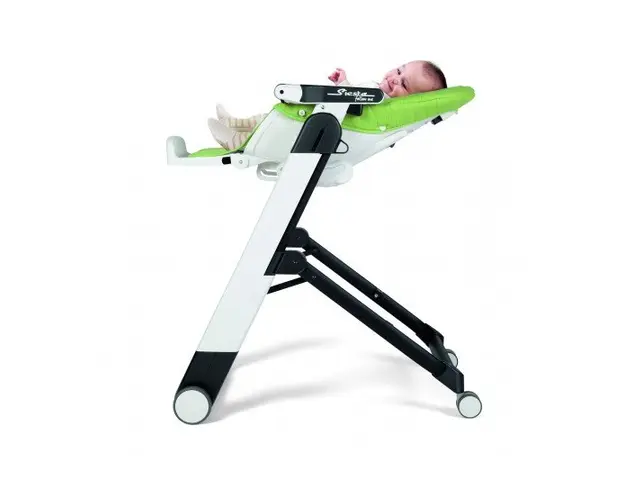 Scaun de masa Peg Perego Siesta 2 in 1 Follow Me WonderGreen