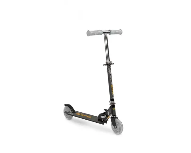 Set trotineta cu casca cotiere si genunchiere Toyz Tauro Negru