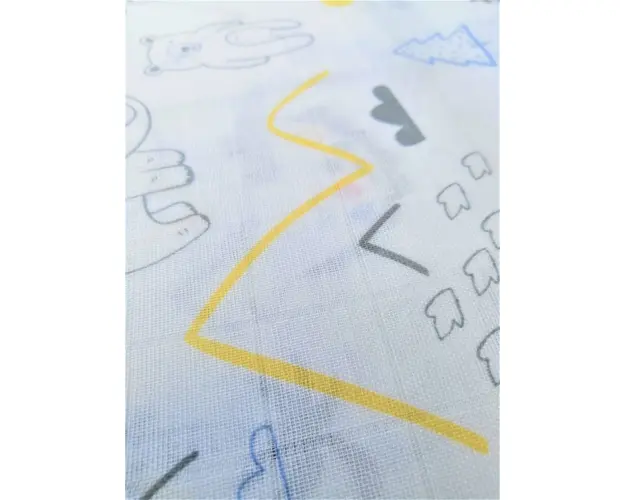 Muselina Animal World 100x100 cm SeviBebe