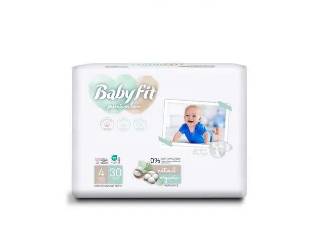 Scutece bebelusi nr. 4 Maxi x 30 buc Baby Fit Eco