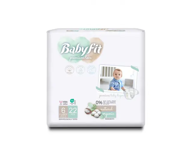 Scutece bebelusi nr. 6 XL x 22 buc Baby Fit Eco