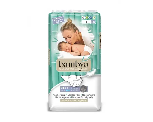 Scutece Bambyo ecologice de unica folosinta nr 1