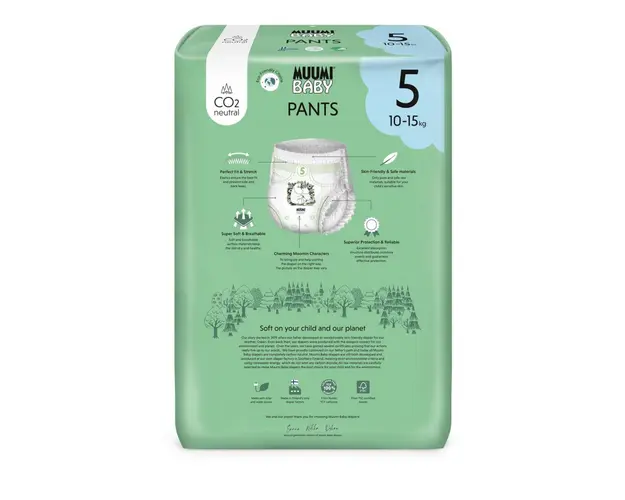 Scutece finlandeze eco tip chilotel Muumi Baby 5 maxi 38 buc