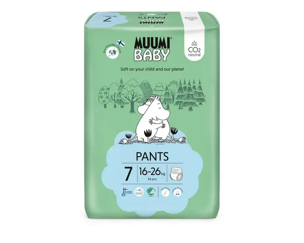 Scutece finlandeze eco tip chilotel Muumi Baby 7, 16 - 26 kg 34 bucati