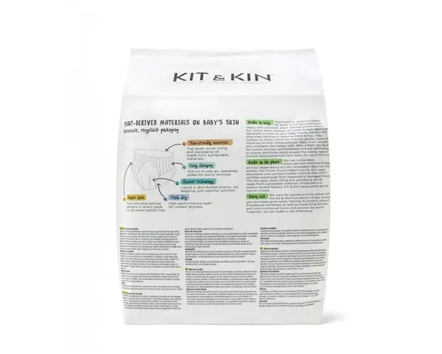 Scutece Hipoalergenice Eco KitKin Chilotel YP2 84 buc Marimea 8