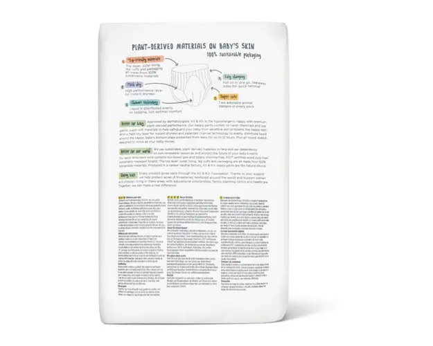 Scutece hipoalergenice Eco KitKin Pull Up Junior marimea 5, 12-17 kg 20 buc