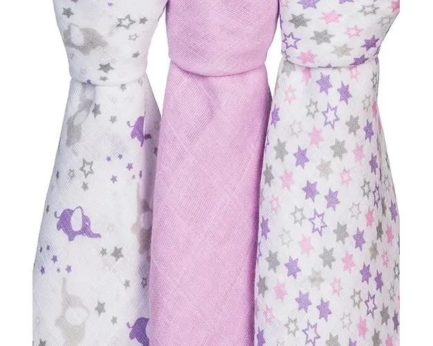 Scutece textile pentru bebelusi 3 buc BabyOno 04 Mov