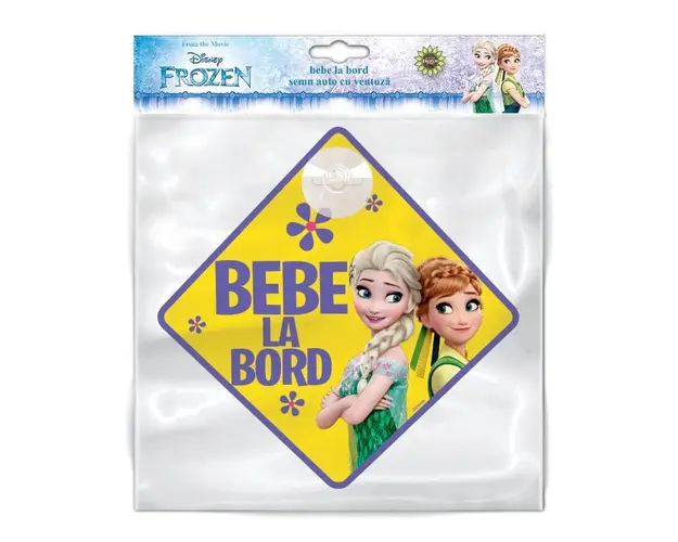Semn auto Bebe la Bord Frozen SEV9622