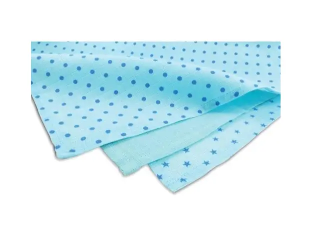 Scutece bumbac 70X70 cm 3 buc Bleu Gruenspecht 167-V2