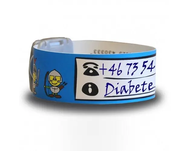Bratara de identificare pentru copii infoband set 10 bratari de unica folosinta Pestisori