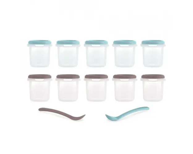 Set 10 recipiente ermetice gradate 200 ml Terra