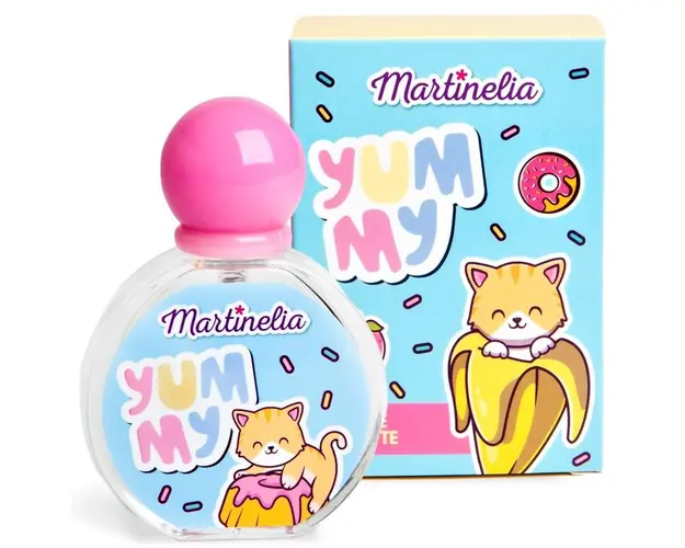 Set 11 bucati apa de toaleta copii si tester Yummy Martinelia 30ml