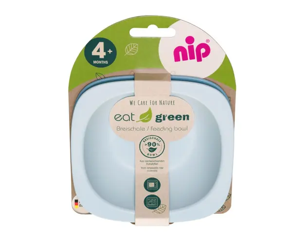 Set 2 castroane pentru mancarea copiilor nip Eat Green 37065