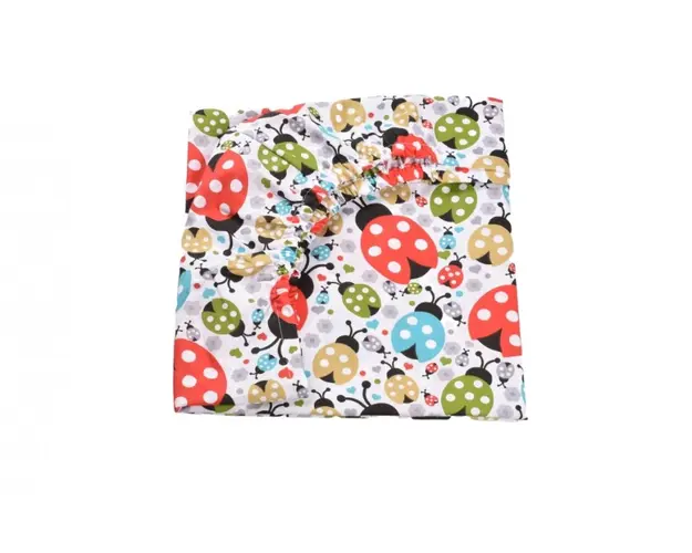 Set 2 cearsafuri patut 120x60 cm bumbac albbuburuze