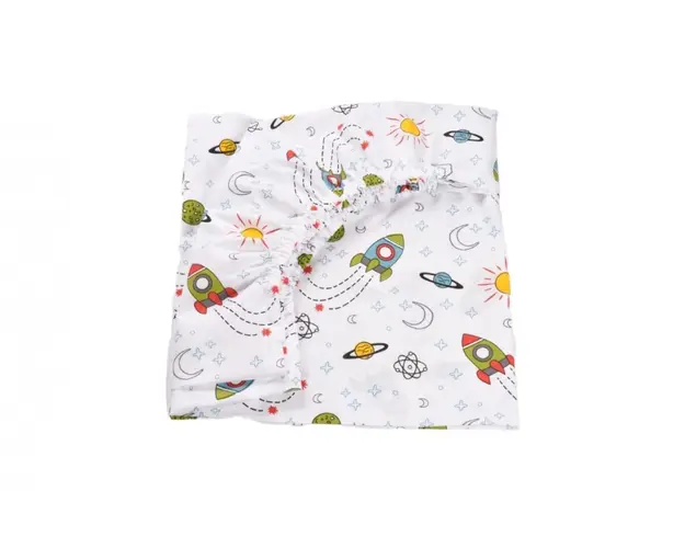 Set 2 cearsafuri patut 120x60 cm bumbac albrachete