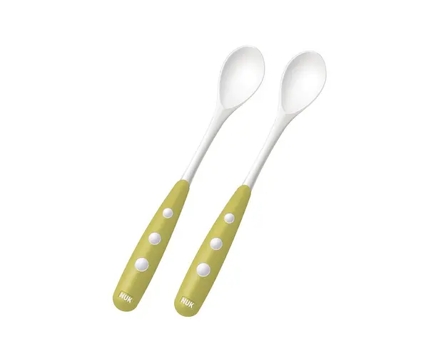 Set 2 lingurite Nuk verde