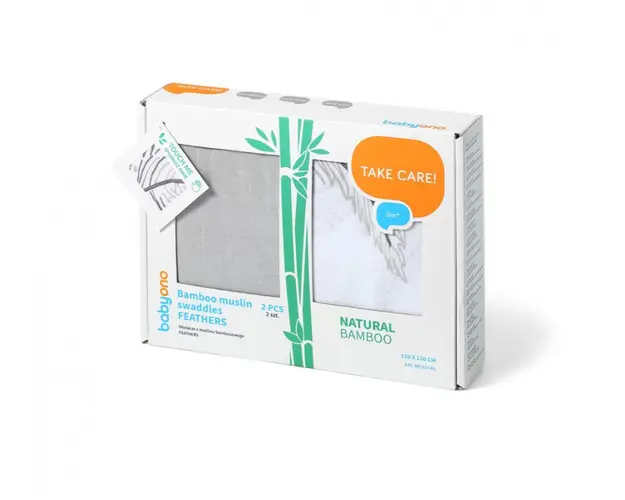 Set 2 scutece din bambus Babyono 53701