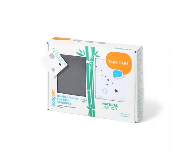 Set 2 scutece din bambus Babyono 53702