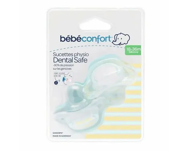 Set 2 suzete silicon Ethnic Bebe Confort 18-36 luni