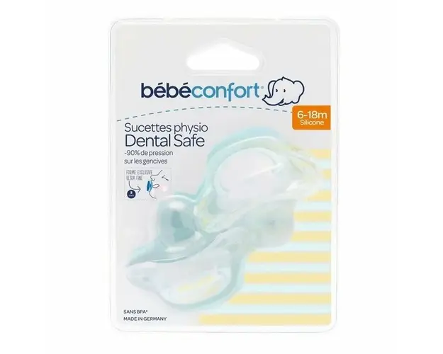 Set 2 suzete silicon Ethnic Bebe Confort 6-18 luni