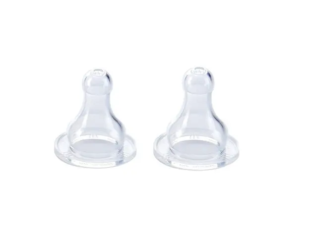 Set 2 tetine silicon 4 luni+ Thermobaby